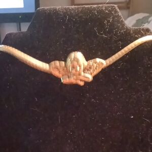 Gold Angel Wing Necklace